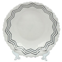 Вэнсдей, тарелка суповая, стеклокерамика, 21 см, круглая,Daniks, BY23LHP95 (448708)  фото 2