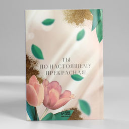 Подарочный набор Самая нежная.8 марта: ежедневник А5 80 листов и мыльные лепестки - Artfox фото 5