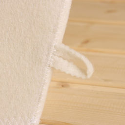 Шапка для бани Буденовка, белая - Simaland фото 2