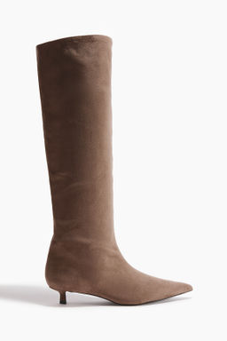 Botas con tac?n kitten
