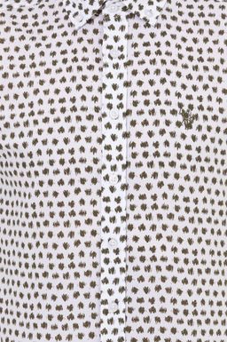 U. S. Polo Assn Мужская рубашка с коротким рукавом и рисунком в защиту прав - U.s. polo assn фото 6