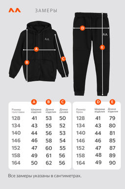 Теплый детский костюм из футера трехнитки с начесом Happyfox