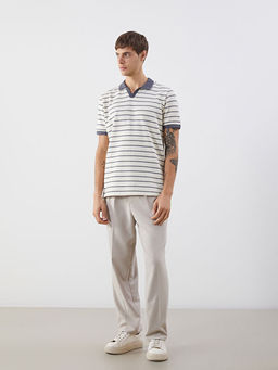 Polo Yaka ?izgili Erkek Ti??rt