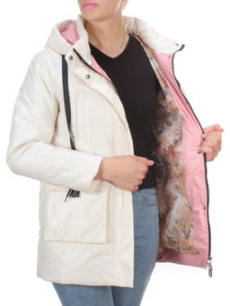 8251 MILK Куртка демисезонная женская BAOFANI (100 гр. синтепон) - Fashion фото 8