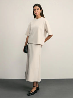 Юбка А-силуэта из плотного джерси / Zarina  фото 2