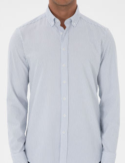 _ndigo Slim Fit _izgili Slim Fit G_mlek