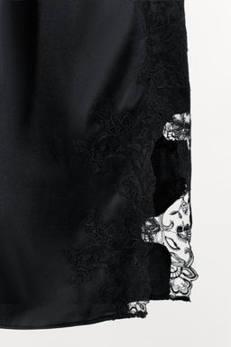 SATIN LACE TROUSERS - Zara фото 7