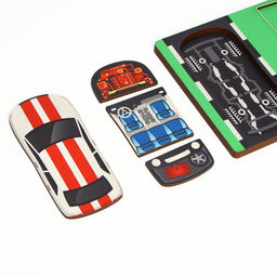 Рамка-вкладыш Строение машины - Лесная мастерская фото 10