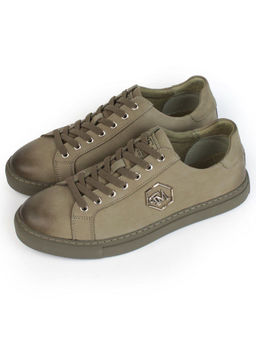 03-P255-4A GREEN Кроссовки мужские (натуральная замша) - Фабричный китай фото 2