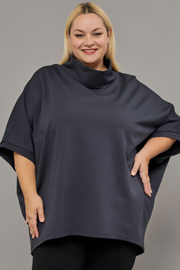 Блуза-туника больших размеров нарядная Б-02