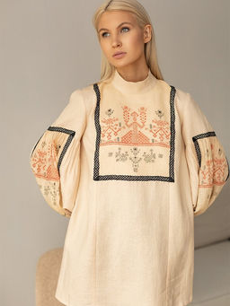 Блузка лен 50%, вискоза 50% - Волтри фото 2