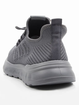 03-TEX-D01-08 GREY Кроссовки летние мужские (текстиль)
