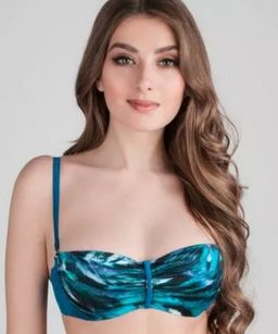 -45% БЮСТГАЛЬТЕР КУПАЛЬНЫ Milavitsa 470129/019 морская волна