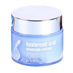 Jigott Крем для лица увлажняющий с гиалуроновой кислотой / Zenzia Hyaluronic Acid Ampoule Cream, 70 мл