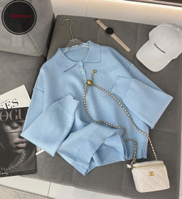 Свитер-поло