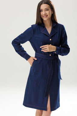 Платье Lars Style 831 джинсовый