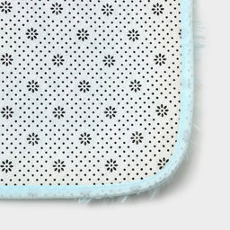 Коврик для дома Доляна Пушистик, 4060 см, сине-голубой  фото 5