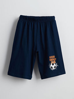 Beli Lastikli Erkek ?ocuk Pijama ?ort 2li