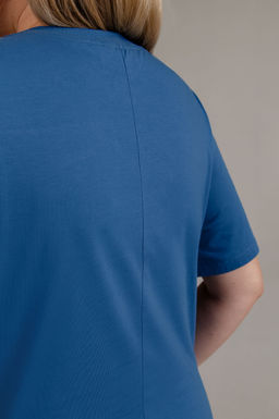 Арт. 4151 Туника женская 52-60 (5 шт) Цвет:Голубой