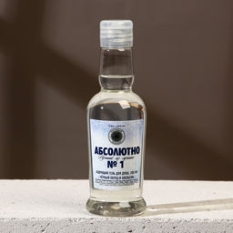 Подарочный набор Абсолютно лучший, гель для душа водка 250 мл и мыло для рук 70 г, Чистое счастье