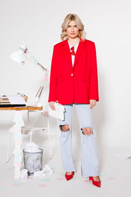 Жакет KOKOdea 7.13 красный  фото 3