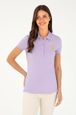 Женская сиреневая базовая футболка Неожиданная скидка в корзине