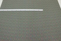 Штапель Премиум Воздушные букетики цв.т.голубая ель, ш.1.45м, вискоза-100%, 120гр/м.кв - Купава фото 11