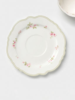 Чайная пара WY Spring flowers, фарфор, 220 мл, зелёная