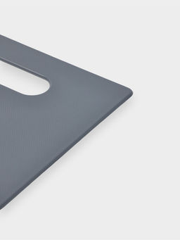 Доска разделочная, 28.5×18.7×0.3 см, пластик, графитовая