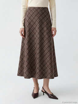 Beli Fermuarl? Ekose A Kesim Etek