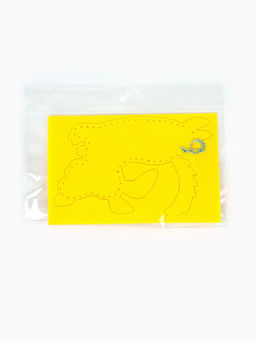 Игрушки из фетра «Зверята», 6 шт., набор для творчества