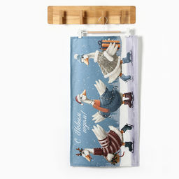 Полотенце новогоднее «Этель» Holiday 40×73 см, 100% хлопок, саржа 190 г/м²