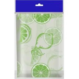 CUOCO скатерть одноразовая 110*150см (1шт) с рисунком Лимоны