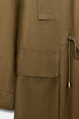 OVERSIZE PARKA ZW COLLECTION - Zara фото 16