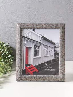 Фоторамка пластик 20х25 см "Марокканская мозаика" оттенки коричневого 29,8х25х2 см