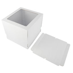 S-CHIEF BFC-050 Кондитерская коробка для торта С ОКНОМ 30.5 x 30.5 x 29 см  фото 4