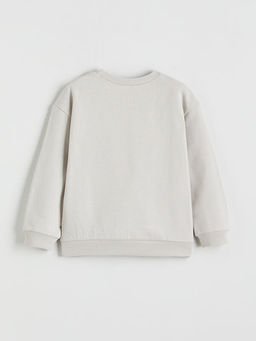 Bisiklet Yaka Erkek ?ocuk Sweatshirt