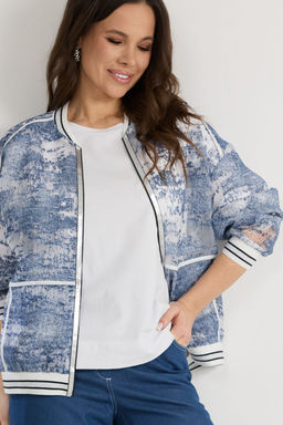 Костюм Magia mody 2558 бело-голубой+синий