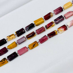 Бусины для украшений из Яшмы (Мукаит) 40 см