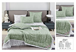 Одеяло Candies Хлопок Сатин c простыней и наволочками ODCANHS08 1.5 спальный