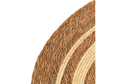 Коврик плетеный 120*75*0,7 см, овальный. водный гиацинт - Elan gallery фото 4