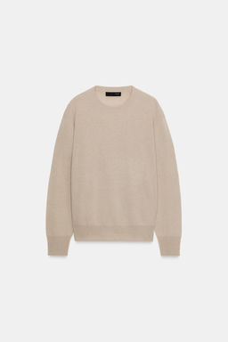 100% EXTRA-SOFT WOOL JUMPER WITH LONG SLEEVES - Zara фото 5