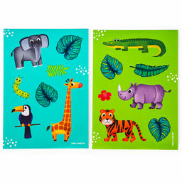 Набор в дорогу с мягкой игрушкой Джунгли, 8 предметов - Milo toys фото 12