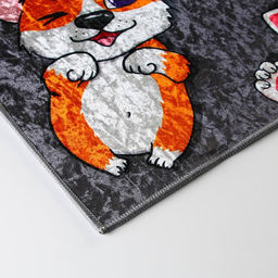 Коврик придверный «Осторожно!», 40×60 см