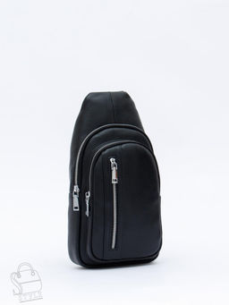 Рюкзак мужской кожаный 5055H black Heanbag
