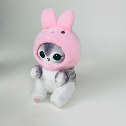 Мягкая игрушка Котик в шапочке животного 24 см - Storyland фото 13