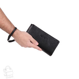 Клатч мужской кожаный 66142H black Heanbag - S-style фото 2