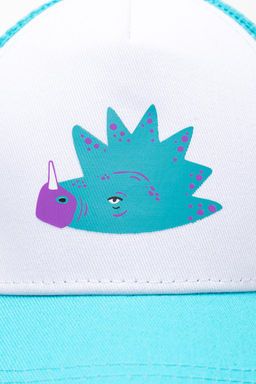 Crockid _ ТК 80079/белый,изумруд кепка дет