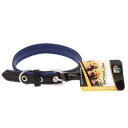 Ошейник для собаки Дуэт 2х45см, металлическая застежка, под кожу - Pet toys фото 2