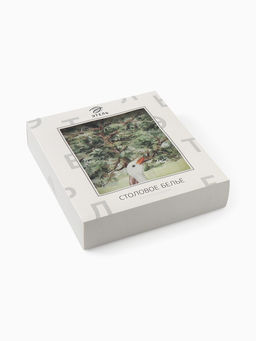 Скатерть Этель Family picnic, d=150 см 3 см с ВГМО, 100% хлопок, саржа 190 г/м?